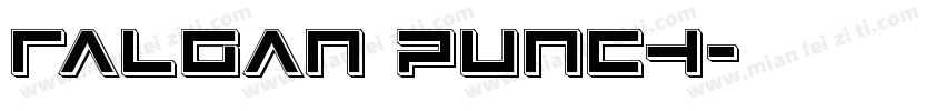 ralgan punch字体转换